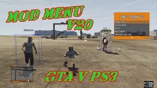 MOD MENU James V20 GTA V PS3  1.27/1.28 DEX/CEX BLES/BLUS  DOWNLOAD