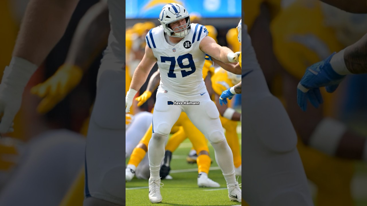 2026 INDIANAPOLIS COLTS MOST IMPORTANT, NO. 6: OT Bernhard Raimann