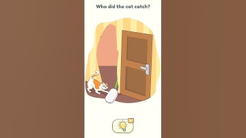 Who did the cat catch?|Level 389#dop2 #trending #youtubeshorts #viral#1million #views#youtube#foryou