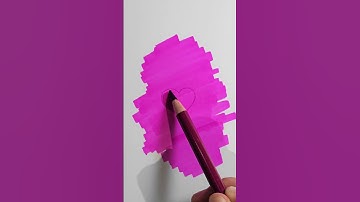 VẼ GIỌT NƯỚC TRÁI TYM #shorts