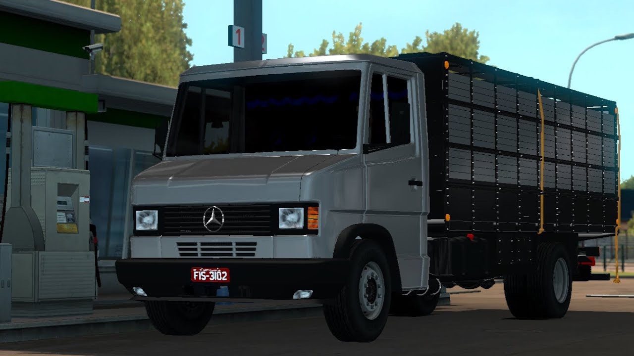 1.28 km to miles [1.30] Euro Truck Simulator 2 | Mercedes Benz 710 | Mods