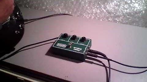 VINTAGE MXR ANALOG DELAY EFFECT PEDAL eBay Demo