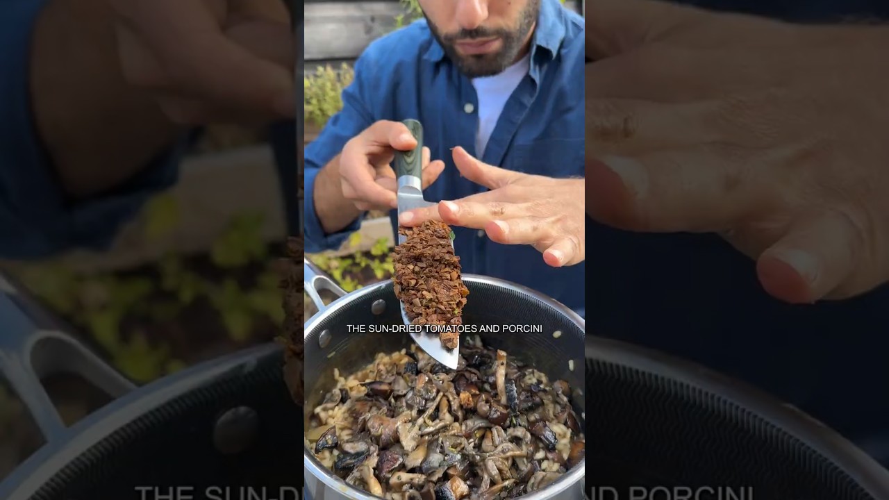 Mushroom Risotto - Risotto ai Funghi