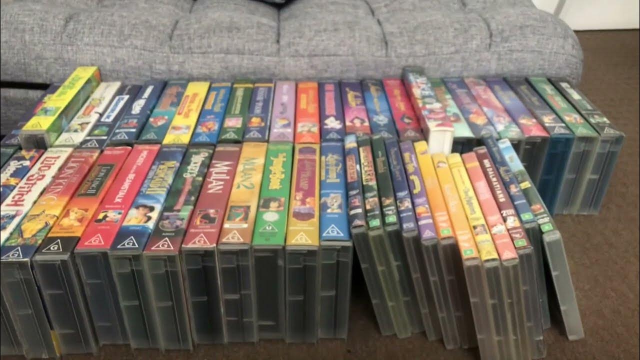 My Walt Disney Home Entertainment VHS and DVD Collection YouTube
