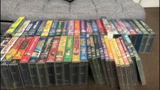 My Walt Disney Home Entertainment VHS and DVD Collection