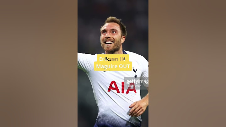 Manchester United: Buy Eriksen, Sell Maguire