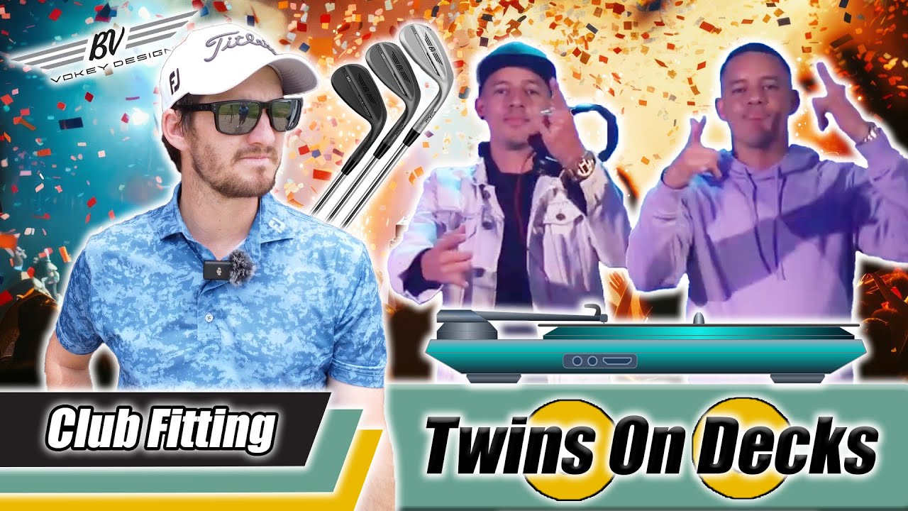 Titleist Vokey SM10 Club Fitting For A South African Dj (Twins On Decks) At TrueFit Golf