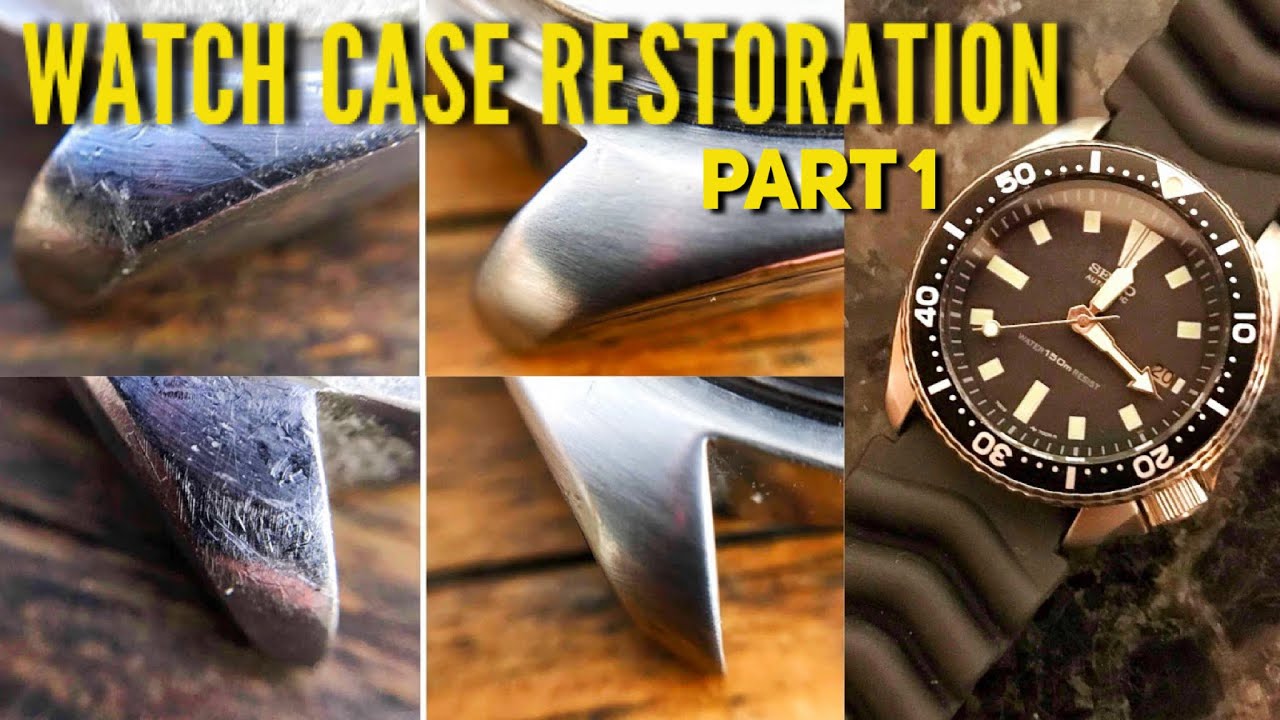 Seiko Diver Watch Case Restoration Part 2 - YouTube