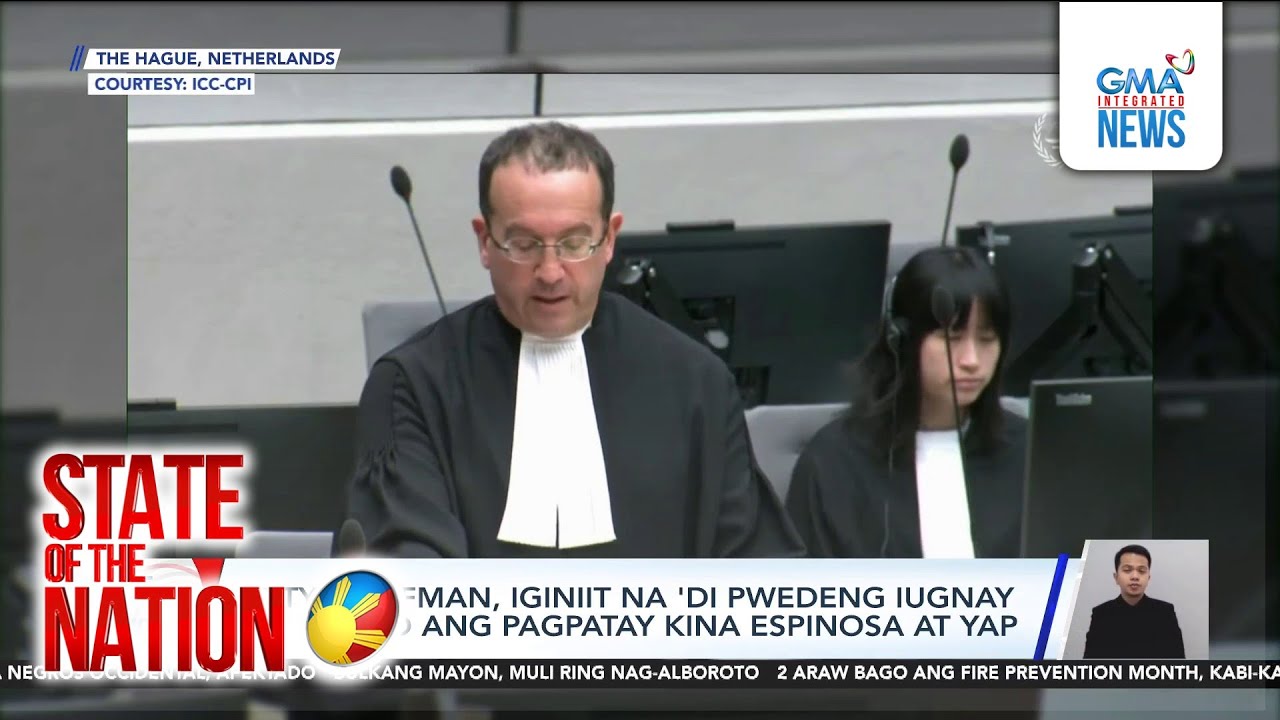 Prosecution, defense conclude statements at ICC pretrial on Duterte charges | SONA