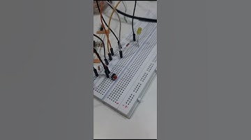 Arduino push button and led programming #physics #education #electronic #electrical #shorts