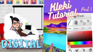 Tutorial Digital Painting using Kleki.com Part 1