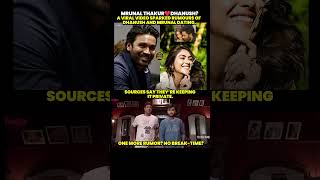 Reel love or real love? ❤️👀#Dhanush#MrunalThakur#DhanushMrunal#TrendingNow#ViralBuzz#CelebrityRumors