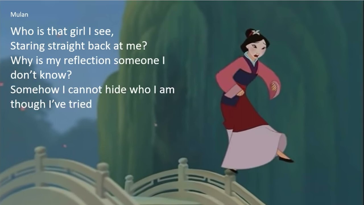 Reflection Mulan 1998 Lyrics YouTube reflection-mulan-1998-lyrics-youtube
