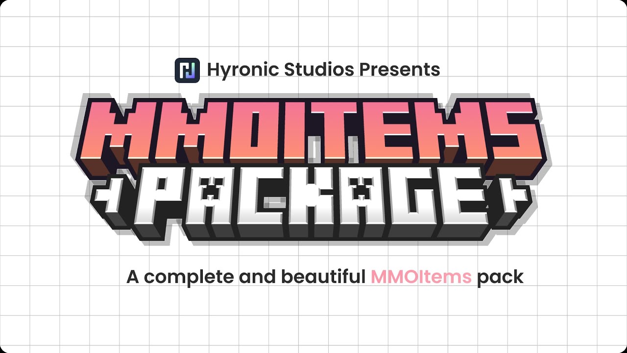 Hyronic MMOItems Pack - Official Trailer.