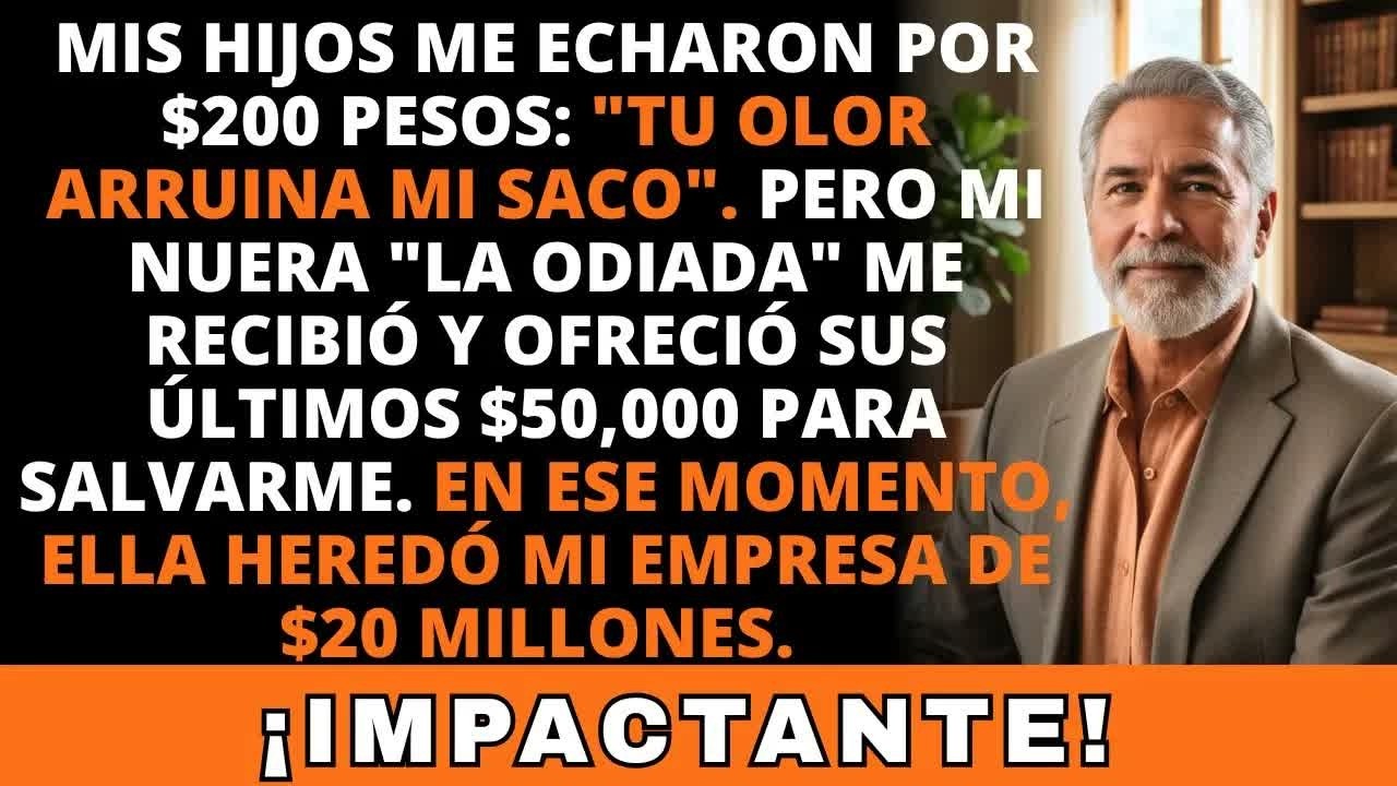 El hombre al que mi nuera llamaba «viejo apestoso» era el dueño de todo. El día que fingí estar en la ruina para poner a prueba a mis hijos, mi hijo mayor, Carlos, me cerró la puerta en las...