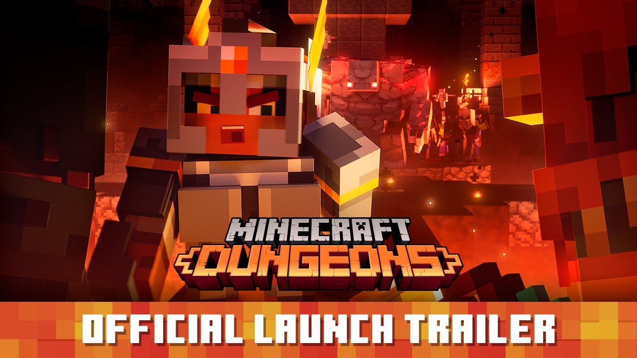 Minecraft Dungeons Official Launch Trailer Youtube