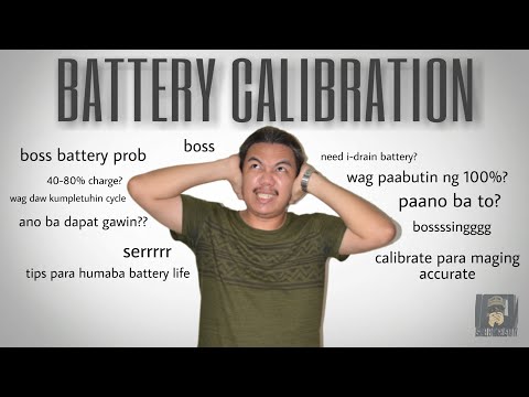 Video: Paano I-calibrate Ang Baterya