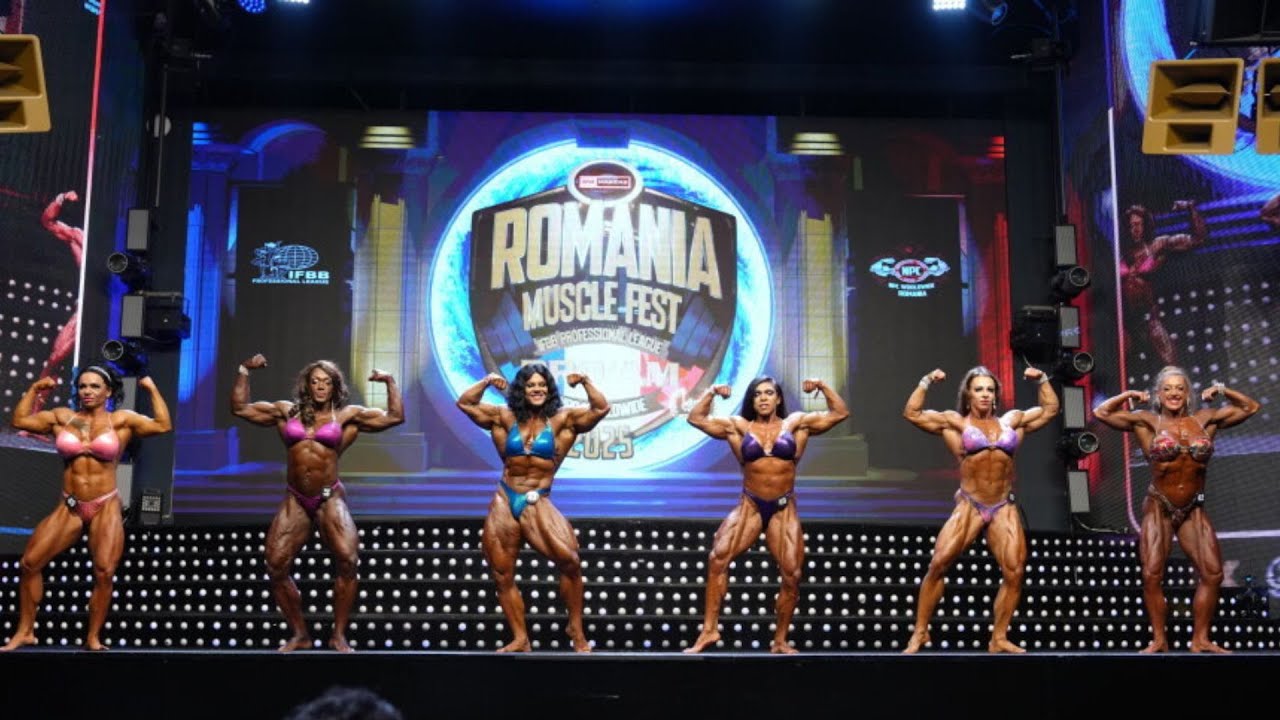 Muscle Fest 🇷🇴 2025 Предварительный обзор женского бодибилдинга