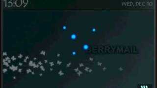 Blackberrytheme  animated  lock and unlock screen screenshot 2