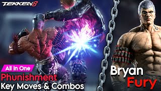 Bryan Fury All in 1 Guide for Tekken 8
