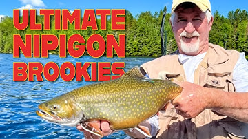 Ultimate Brook Trout Fishing at Lake Nipigon