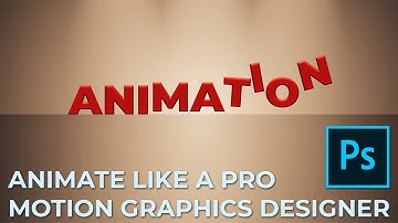 Create Professional Intros and Titles for your Videos in Photoshop | Photoshop Tutorial