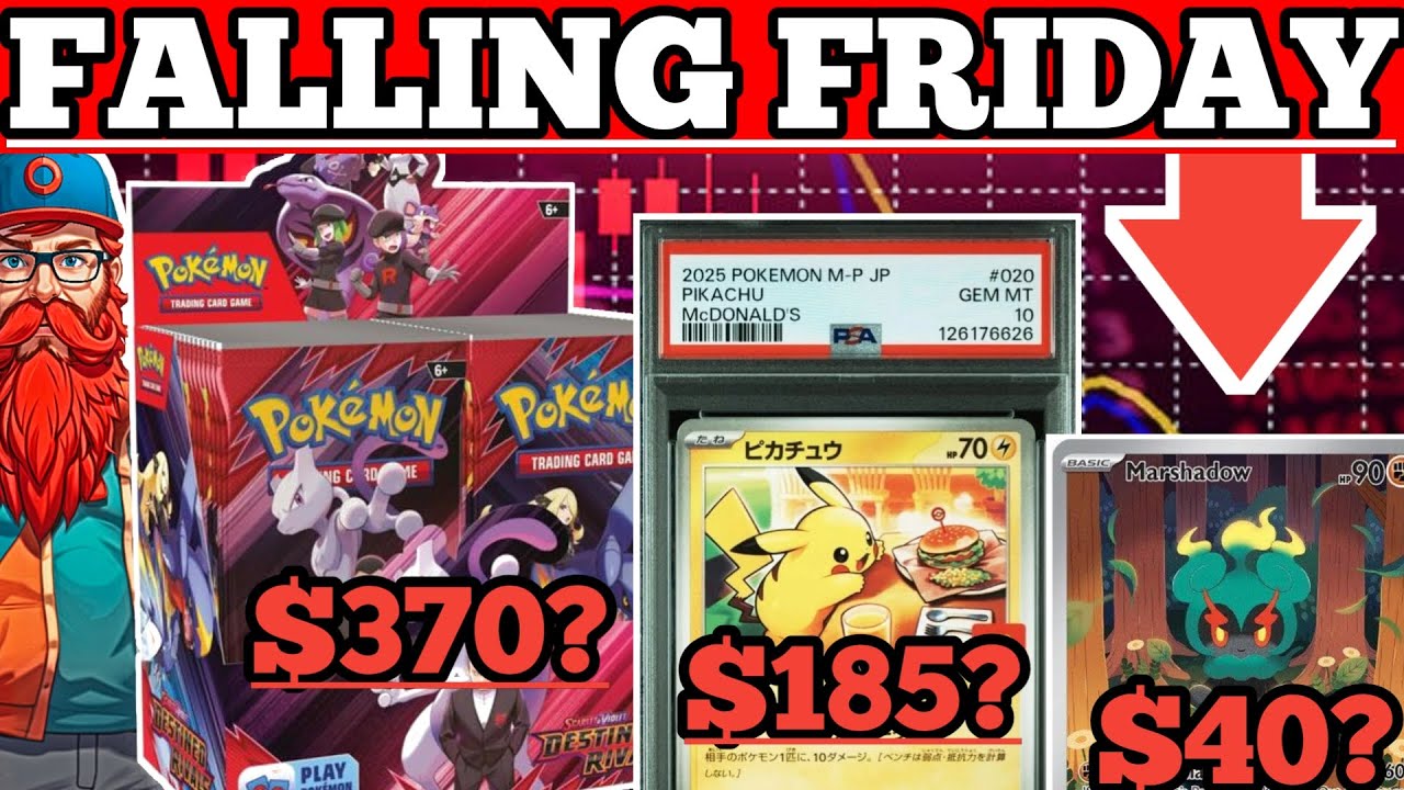POKEMON FALLING FRIDAY! Weekly Investing, Collecting & News Market Update!
