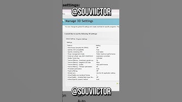 Best NVIDIA Control Panel Settings for MAX FPS in Games