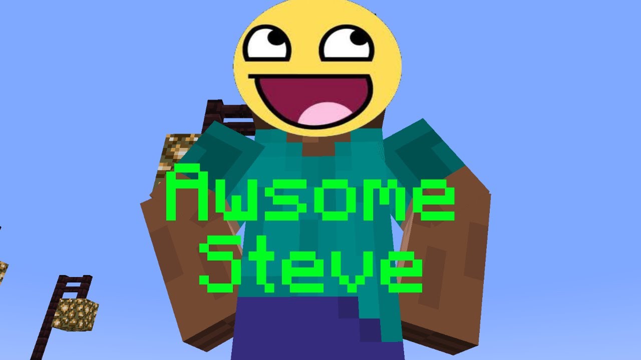 Minecraft Useless Animation: Awesome Steve