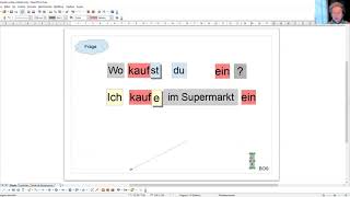 Deutsch lernen A1 - trennbare Verben - einkaufen - DaF/DaZ mit BOS