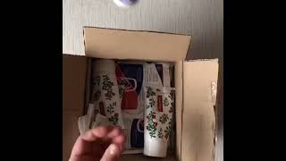 распаковка продукции от нашего клиента, когда-то давно. нашли и решили поделиться