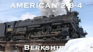 American 2-8-4 Berkshire
Here is a compilation of the great 2-8-4 Berkshire locomotives of the 1920s, 1930s, 1940s and 1950s. Built by Baldwin, Lima and Alco, these engines were superb for heavy-hauling freights and express passenger trains. As is well known, Pere Marquette 1225 was utilized as the physical basis for the Polar Express. Featured here are the Nickel Plate Road, primarily, and Pere Marquette locomotives, including NKP 765. Hope you enjoy these wonderful engines! American 2-8-4 Berkshire
