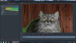 Удаление зеленого фона в Lightworks