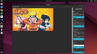 I made an image editor software in python (tkinter + openCV)