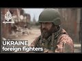 Ukraine conflict georgian volunteer defending freedom on frontline