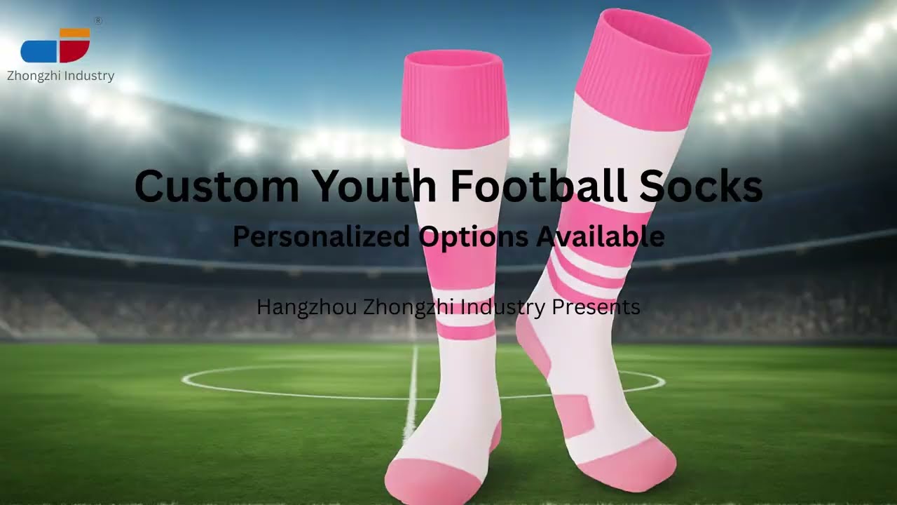 Custom Youth Football Socks – Perfect Fit for Young Athletes | Personalized Options Available