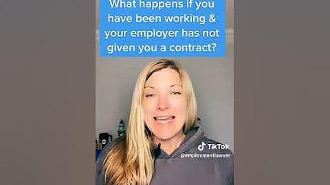 What happens if you have no written employment contract? | Video Shorts