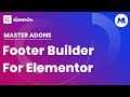 Footer Builder For Elementor Extension by Master Addons