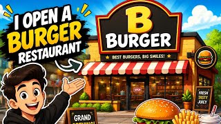 I opened a Burger Restaurant 🍔😋Burger Restaurant Simulator 🥰