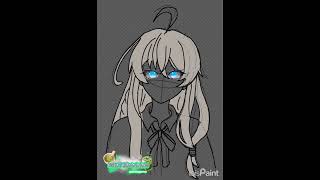gk mirip njay😭🗿 #elaina #anime #majonotabitabi #fypシ゚viral #speedpaint #animeedit