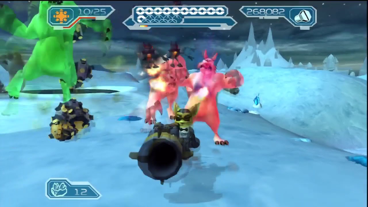 Ratchet and Clank Going Commando 80 Yeti Guarded Bolt YouTube