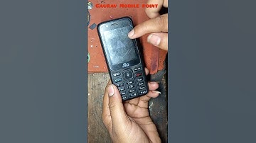 how to easily hard reset jiophone f81E mobile phone China #viral#jiophone#jiomobile#samsong