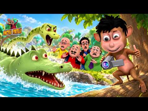 Wildlife Movie का Plan पड़ा Motu Patlu को भारी! | Motu Patlu | मोटू पतलू