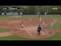 UNC Softball: Rodriguez Pushes Heels Over Yellow Jackets, 8-7