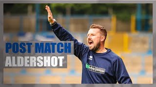 Aldershot Town: Post-Match Interview with Adam Lakeland