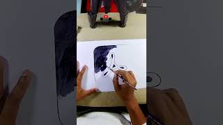 How to draw the Adobe Acrobat logo #shorts