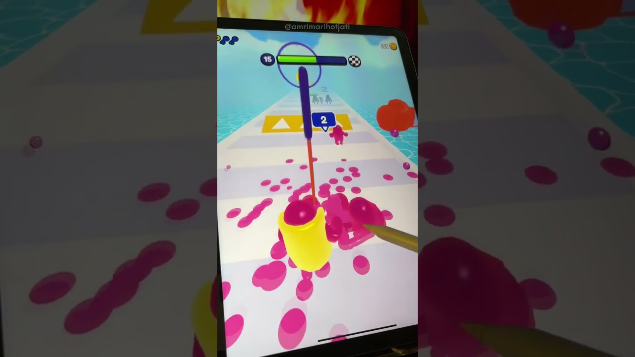 Join Blob Clash 3D Runner Level 15 ASMR Ipad Games