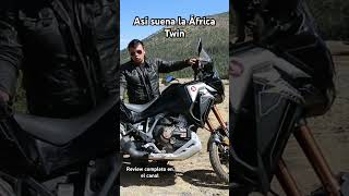 Así suena la Honda África Twin CRF1100 #bikerlife #honda #sound #vidabiker #blitzrider