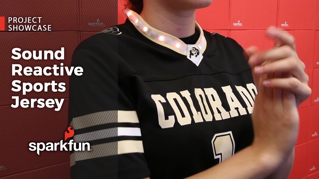 Sound Reactive Sports Jersey YouTube