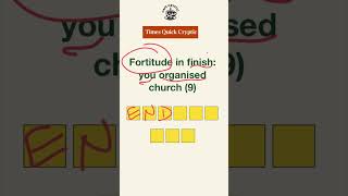 Solving Times Quick Cryptic Crossword